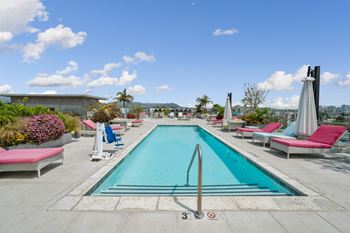 Maia avira at glendale sparkling rooftop pool
